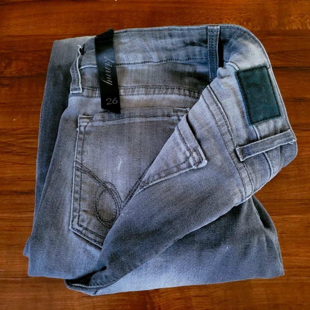 Bebe Grey skinny jeggings